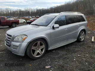 2010 Mercedes-Benz GL-Class GL 550 with VIN 4JGBF8GE9AA584607, listed as a Copart auction lot 75569334 with 216,213 mi miles and Clean Title. Bid and sale history available at carsss.com. Image 1.