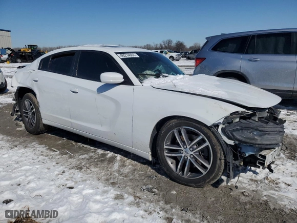 2019 Dodge Charger SXT with VIN 2C3CDXJG1KH591173, listed as a Copart auction lot 46214065 with 152,143 mi miles and Salvage Title. Bid and sale history available at carsss.com. Image 4.