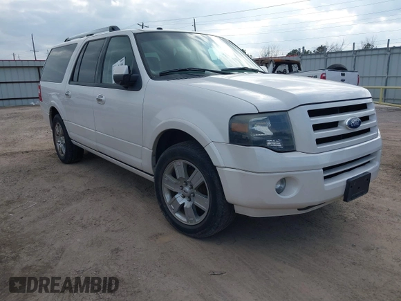 2010 Ford Expedition Max Limited with VIN 1FMJK1K59AEB47656, listed as a IAAI auction lot 41492694 with 143,496 mi miles and . Bid and sale history available at DreamBid. Image 1.
