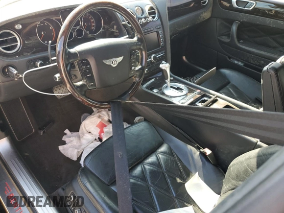2008 Bentley Flying Spur with VIN SCBBR93W98C055949, listed as a Copart auction lot 76203894 with Not Provided miles and Salvage Title. Bid and sale history available at DreamBid. Image 8.