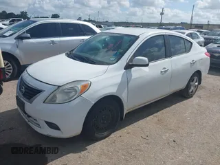 2012 Nissan Versa SV with VIN 3N1CN7AP6CL915352, listed as a IAAI auction lot 42720220 with 187,005 mi miles and . Bid and sale history available at DreamBid. Image 2.