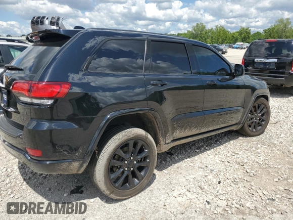 2022 Jeep Grand Cherokee WK Laredo E with VIN 1C4RJFAG5NC148072, listed as a Copart auction lot 63280404 with 25,373 mi miles and Salvage Title. Bid and sale history available at carsss.com. Image 3.