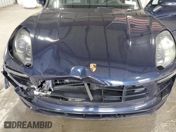 2017 Porsche Macan GTS with VIN WP1AG2A5XHLB52172, listed as a Copart auction lot 52226345 with 69,243 mi miles and Salvage Title. Bid and sale history available at carsss.com. Image 12.