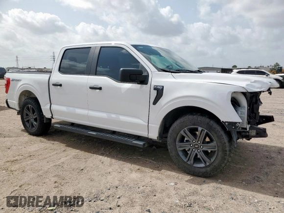 2023 Ford F-150 XL с VIN 1FTEW1CP9PKG21142, выставлен на аукционе Copart как лот 63073825 с пробегом 18 539 миль миль и Списание • Salvage title. История ставок и продаж доступна на DreamBid. Изображение 4.