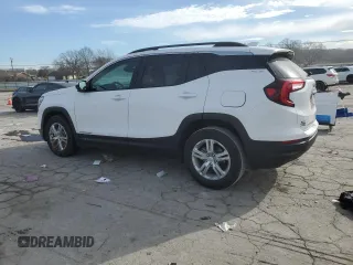2022 GMC Terrain SLE with VIN 3GKALMEV9NL171089, listed as a Copart auction lot 47006345 with 38,926 mi miles and Salvage Title. Bid and sale history available at carsss.com. Image 2.