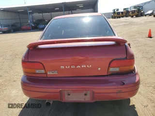 2000 Subaru Impreza RS with VIN JF1GC6751YH501153, listed as a Copart auction lot 58530374 with 91,817 mi miles and Salvage title. Bid and sale history available at DreamBid. Image 6.