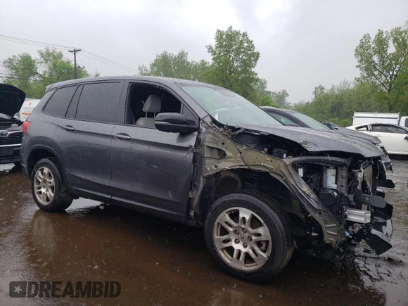 2019 Honda Passport EX-L z VIN 5FNYF8H50KB028465, wystawiony jako Copart lot #56160545 z przebiegiem 100 636 mil mil oraz Szkoda całkowita • Salvage title. Historia ofert i sprzedaży dostępna na DreamBid. Obrazek 4.