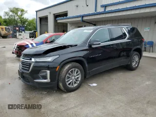 2023 Chevrolet Traverse LT с VIN 1GNEVHKW5PJ171779, выставлен на аукционе Copart как лот 57559885 с пробегом 47 998 миль миль и Списание • Salvage title. История ставок и продаж доступна на DreamBid. Изображение 1.
