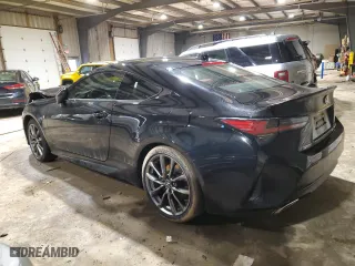 2020 Lexus RC with VIN JTHGZ5DC2L5010203, listed as a Copart auction lot 40012814 with 23,104 mi miles. Bid and sale history available at carsss.com. Image 2.