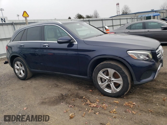 2018 Mercedes-Benz GLC with VIN WDC0G4KB6JV105769, listed as a Copart auction lot 45427985 with 85,144 mi miles and Salvage Title. Bid and sale history available at carsss.com. Image 4.