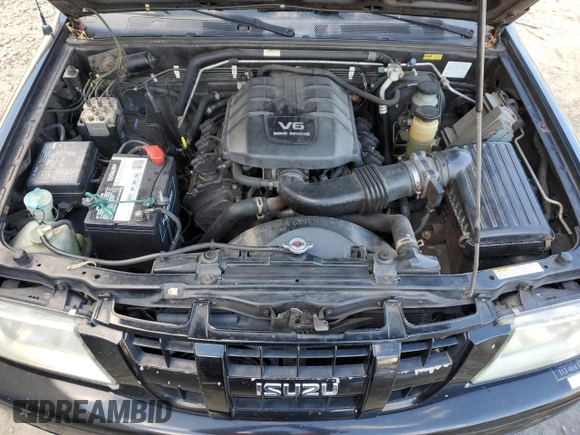 2003 Isuzu Rodeo with VIN 4S2CK58W334306303, listed as a Copart auction lot 83820444 with 180,040 mi miles and Salvage Title. Bid and sale history available at DreamBid. Image 12.