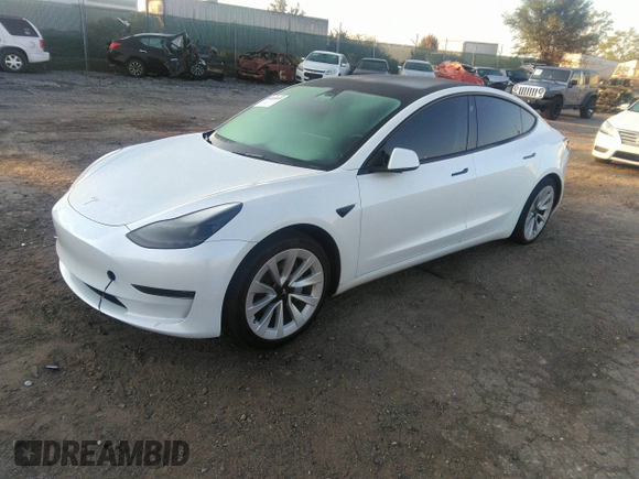 2023 Tesla Model 3 z VIN 5YJ3E1EA3PF449187, wystawiony jako IAAI lot #40320939 z przebiegiem Nie podano mil oraz . Historia ofert i sprzedaży dostępna na DreamBid. Obrazek 17.