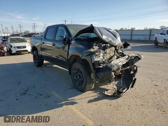 2021 Chevrolet Silverado 1500 LT Trail Boss with VIN 3GCPYFEL2MG108277, listed as a Copart auction lot 47071415 with 78,479 mi miles and Salvage Title. Bid and sale history available at DreamBid. Image 11.