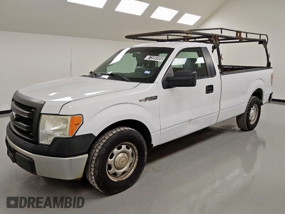2014 Ford F-150 XL with VIN 1FTMF1CM6EKD44321, listed as a Copart auction lot 61599305 with 331,756 mi miles and Clean title. Bid and sale history available at DreamBid. Image 1.