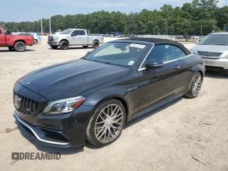 2021 Mercedes-Benz C with VIN W1KWK8GBXMG090738, listed as a Copart auction lot 66812374 with 33,326 mi miles and Salvage title. Bid and sale history available at DreamBid. Image 1.