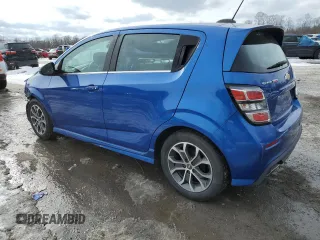 2017 Chevrolet Sonic LT with VIN 1G1JD6SB3H4101671, listed as a Copart auction lot 42578155 with 86,855 mi miles and Salvage Title. Bid and sale history available at carsss.com. Image 2.