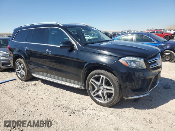 2017 Mercedes-Benz GLS with VIN 4JGDF7DE0HA742155, listed as a Copart auction lot 50780695 with 130,671 mi miles and Clean Title. Bid and sale history available at carsss.com. Image 4.