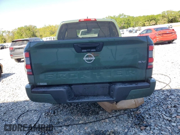 2024 Nissan Frontier SV with VIN 1N6ED1EJXRN640909, listed as a Copart auction lot 48756255 with 14,506 mi miles and Non repairable. Bid and sale history available at DreamBid. Image 6.