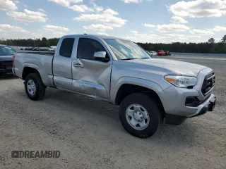 2023 Toyota Tacoma SR with VIN 3TYSX5ENXPT018099, listed as a Copart auction lot 52520145 with 15,640 mi miles and Salvage title. Bid and sale history available at DreamBid. Image 4.