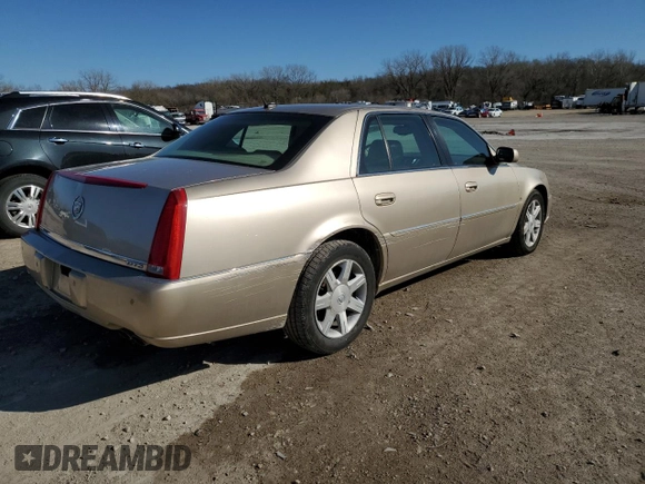 2006 Cadillac DTS w/1SC with VIN 1G6KD57Y96U108062, listed as a Copart auction lot 49923735 with 202,049 mi miles and Salvage Title. Bid and sale history available at carsss.com. Image 3.