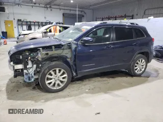 2015 Jeep Cherokee Limited with VIN 1C4PJMDB2FW655409, listed as a Copart auction lot 88255715 with 109,262 mi miles and Salvage Title. Bid and sale history available at carsss.com. Image 1.
