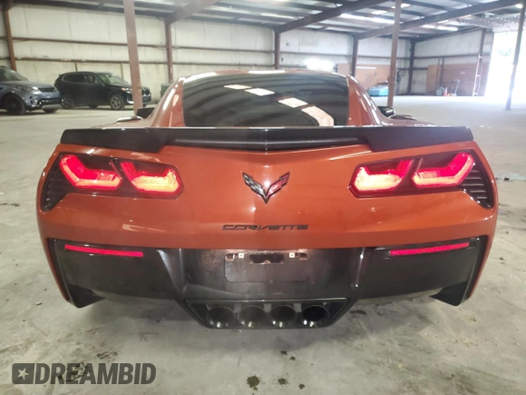 2015 Chevrolet Corvette 1LT with VIN 1G1YB2D75F5117898, listed as a Copart auction lot 70979084 with 90,638 mi miles and Non Repairable. Bid and sale history available at carsss.com. Image 6.