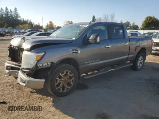 2016 Nissan Titan XD S with VIN 1N6AA1F49GN511492, listed as a Copart auction lot 76933704 with 110,662 mi miles and Salvage Title. Bid and sale history available at carsss.com. Image 1.