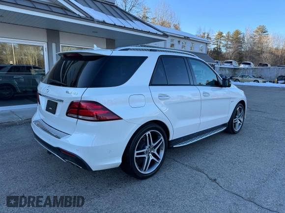 2018 Mercedes-Benz GLE 43 AMG with VIN 4JGDA6EB4JB100776, listed as a Copart auction lot 46167125 with 159,530 mi miles and Clean Title. Bid and sale history available at DreamBid. Image 4.