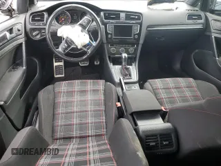 2016 Volkswagen Golf GTI SE with VIN 3VW4T7AU8GM034064, listed as a Copart auction lot 44057985 with 99,393 mi miles and Salvage Title. Bid and sale history available at carsss.com. Image 8.