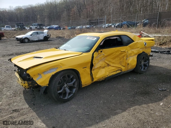 2017 Dodge Challenger R/T Plus with VIN 2C3CDZBT8HH638103, listed as a Copart auction lot 51601085 with 118,166 mi miles and Salvage Title. Bid and sale history available at carsss.com. Image 1.
