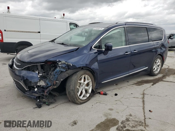 2018 Chrysler Pacifica Touring L with VIN 2C4RC1BG4JR204001, listed as a Copart auction lot 51656875 with 166,354 mi miles and Salvage Title. Bid and sale history available at DreamBid. Image 1.