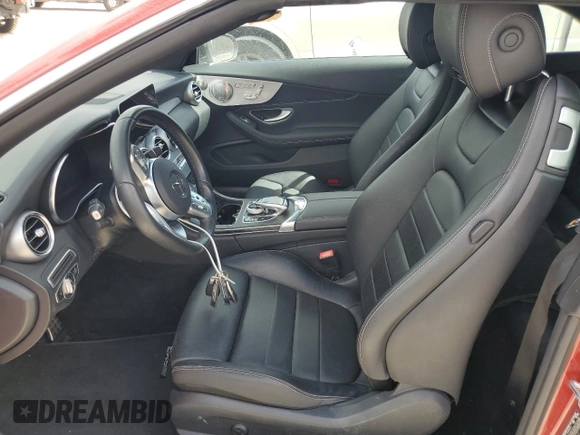 2021 Mercedes-Benz C 300 with VIN W1KWK8DB4MG068481, listed as a Copart auction lot 78740774 with Not Provided miles and Salvage Title. Bid and sale history available at DreamBid. Image 7.