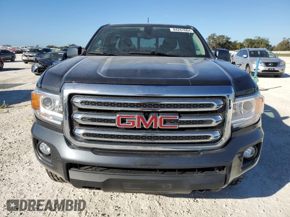 2016 GMC Canyon 4WD SLE with VIN 1GTH6CE39G1225821, listed as a Copart auction lot 84267664 with 0 mi miles and Salvage Title. Bid and sale history available at carsss.com. Image 5.