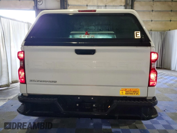 2023 Chevrolet Silverado 1500 Work Truck with VIN 3GCNAAEK3PG355107, listed as a Copart auction lot 52898205 with 106,457 mi miles and Clean Title. Bid and sale history available at DreamBid. Image 6.