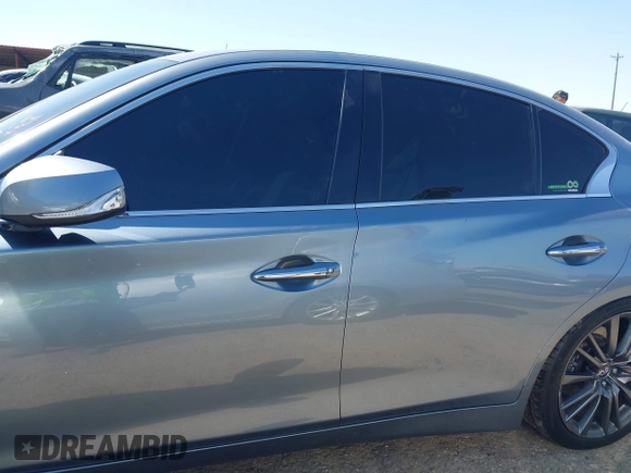 2018 Infiniti Q50 Sport with VIN JN1EV7AP5JM355948, listed as a IAAI auction lot 41872081 with 68,178 mi miles and . Bid and sale history available at carsss.com. Image 14.