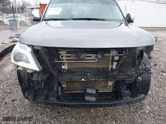 2019 Nissan Armada SL with VIN JN8AY2NDXK9094296, listed as a IAAI auction lot 41274889 with 74,300 mi miles. Bid and sale history available at carsss.com. Image 6.