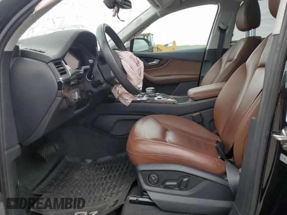 2019 Audi Q7 Premium Plus z VIN WA1LAAF75KD007438, wystawiony jako Copart lot #57358745 z przebiegiem 45 324 mil mil oraz Szkody całkowita. Historia ofert i sprzedaży dostępna na DreamBid. Obrazek 7.