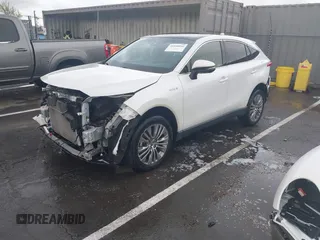 2021 Toyota Venza LE with VIN JTEAAAAH9MJ025535, listed as a IAAI auction lot 41890056 with 48,454 mi miles. Bid and sale history available at carsss.com. Image 2.