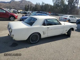 1966 Ford Mustang z VIN 6R07T150972, wystawiony jako Copart lot #43465275 z przebiegiem 27 105 mil mil oraz Czysty tytuł • Clean title. Historia ofert i sprzedaży dostępna na DreamBid. Obrazek 3.