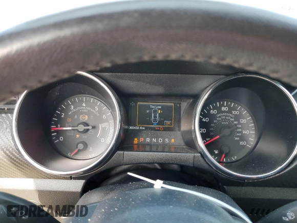 2015 Ford Mustang V6 with VIN 1FA6P8AM6F5311617, listed as a Copart auction lot 52226665 with 60,432 mi miles and Salvage title. Bid and sale history available at DreamBid. Image 9.