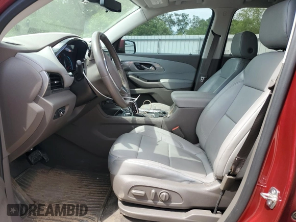 2020 Chevrolet Traverse LT with VIN 1GNERHKW0LJ244037, listed as a Copart auction lot 54182415 with 134,328 mi miles and Salvage title. Bid and sale history available at DreamBid. Image 7.