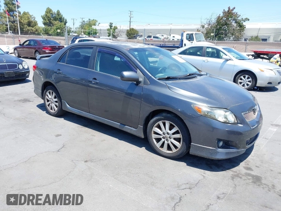 2010 Toyota Corolla with VIN 1NXBU4EE3AZ200790, listed as a IAAI auction lot 42588475 with 179,520 mi miles and . Bid and sale history available at DreamBid. Image 1.