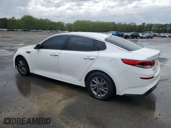 2020 Kia Optima LX with VIN 5XXGT4L35LG388851, listed as a Copart auction lot 51664935 with 117,256 mi miles and Salvage Title. Bid and sale history available at carsss.com. Image 2.