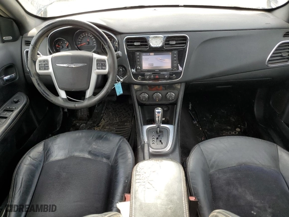 2013 Chrysler 200 Limited with VIN 1C3CCBCG5DN574535, listed as a Copart auction lot 49094085 with 153,943 mi miles and Salvage Title. Bid and sale history available at carsss.com. Image 8.