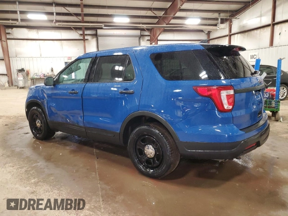 2019 Ford Police Interceptor Utility z VIN 1FM5K8AT6KGB15702, wystawiony jako Copart lot #47269055 z przebiegiem 106 958 mil mil oraz Czysty tytuł • Clean title. Historia ofert i sprzedaży dostępna na DreamBid. Obrazek 2.