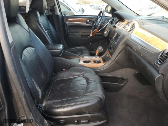 2012 Buick Enclave Premium with VIN 5GAKRDED0CJ386260, listed as a Copart auction lot 43037385 with 144,353 mi miles and Salvage Title. Bid and sale history available at carsss.com. Image 7.