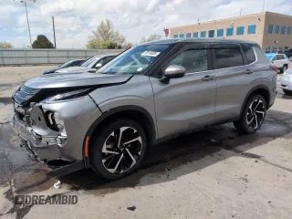 2023 Mitsubishi Outlander SE z VIN JA4J4UA80PZ021435, wystawiony jako Copart lot #53818805 z przebiegiem 17 182 mil mil oraz Szkoda całkowita • Salvage title. Historia ofert i sprzedaży dostępna na DreamBid. Obrazek 1.