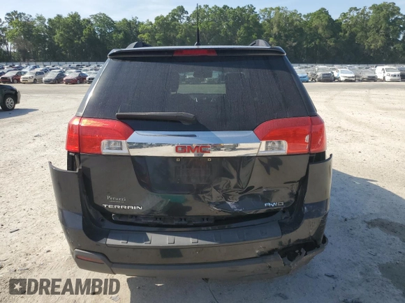 2011 GMC Terrain SLE-2 with VIN 2CTFLTEC6B6349491, listed as a Copart auction lot 53758005 with 216,190 mi miles and Salvage Title. Bid and sale history available at carsss.com. Image 6.