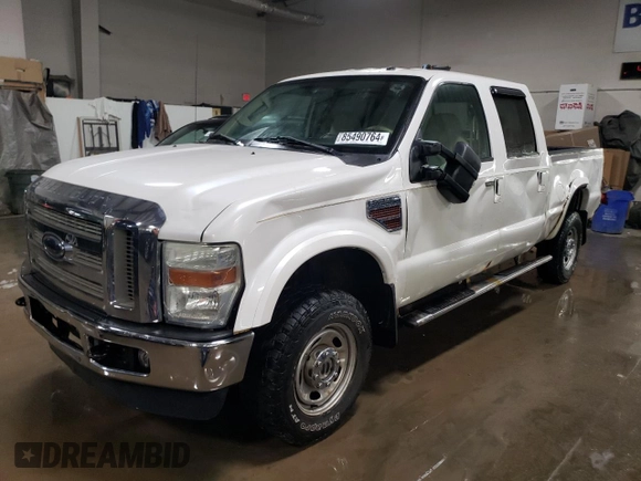 2010 Ford Super Duty F-250 SRW XL with VIN 1FTSW2BR3AEA49454, listed as a Copart auction lot 85490764 with 72,300 mi miles and Salvage Title. Bid and sale history available at carsss.com. Image 1.