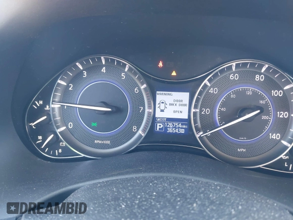 2019 Infiniti QX80 Luxe with VIN JN8AZ2NE1K9234497, listed as a IAAI auction lot 41833481 with 126,754 mi miles and . Bid and sale history available at DreamBid. Image 7.